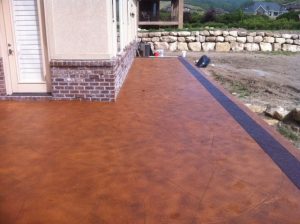 Acid-Stained Concrete